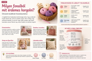 milyen fonalból mit érdemes horgolni
